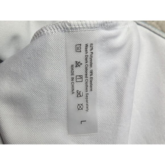 Holographic Silver Crop Top *Tube Bra*Adj Straps*Femboy*Sissy*Cosplay*L*NIP - Picture 11 of 11